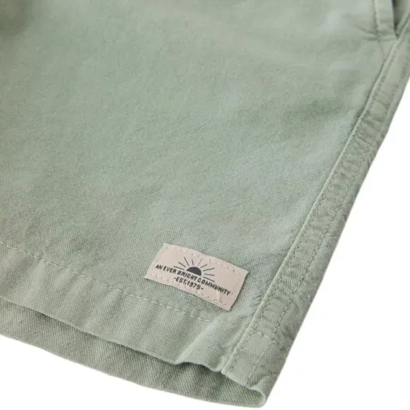 ZARA Kids | Sea Green | BERMUDA SHORTS WITH LABEL - Picture 4 of 6
